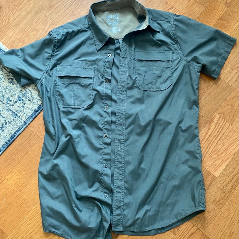 Kuhl mens grey shirt size small